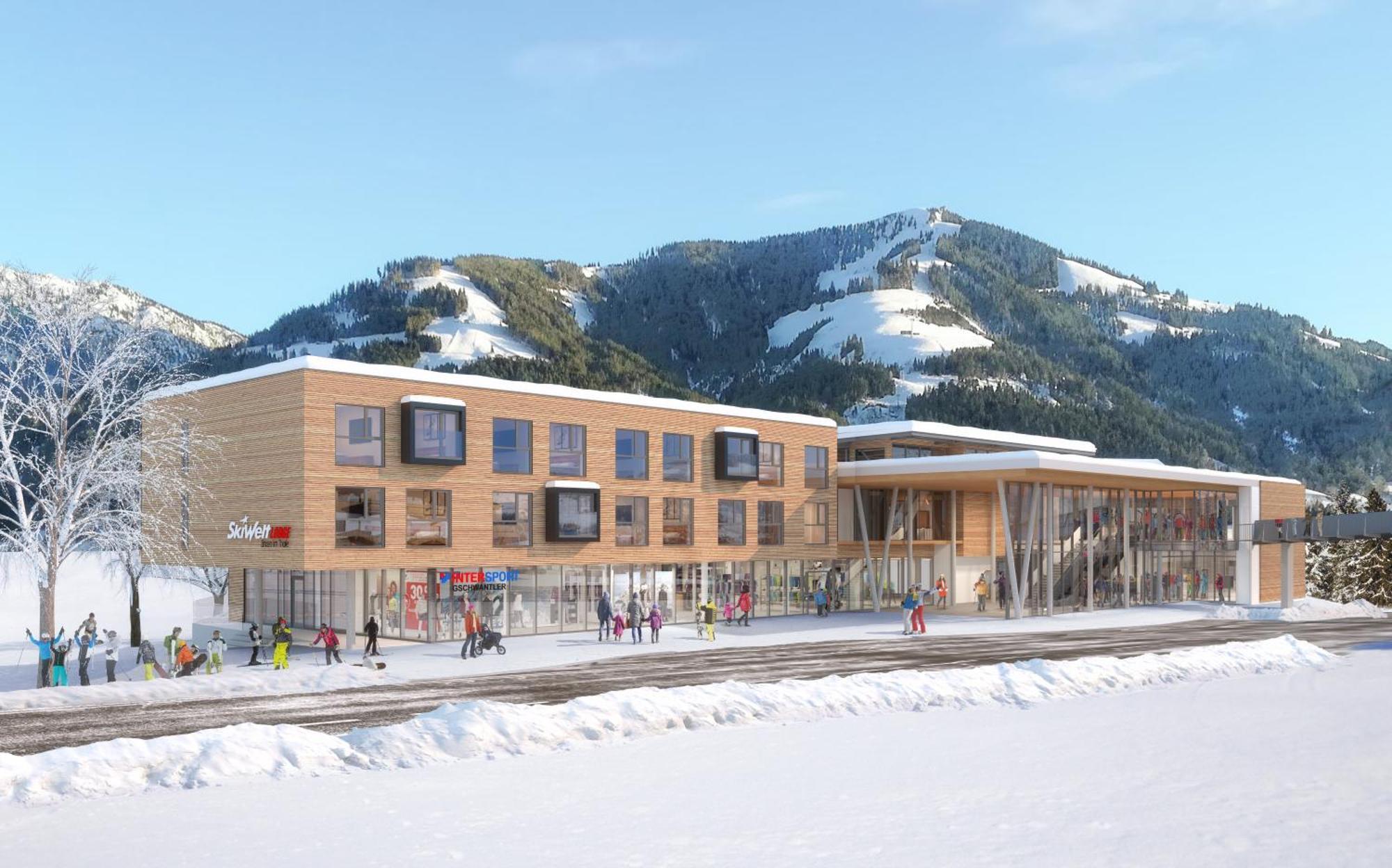 Skiwelt-Lodge Бриксен-им-Тале Екстериор снимка